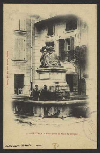 Grignan. - Monument de Mme de Sévigné