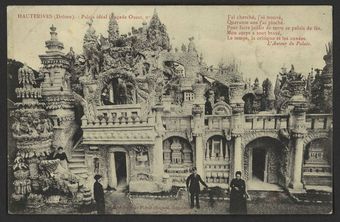 Hauterives (Drôme). - Palais idéal (Façade Ouest, N°2)