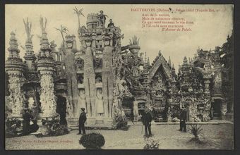 Hauterives (Drôme). - Palais idéal (Façade Est, n°1)