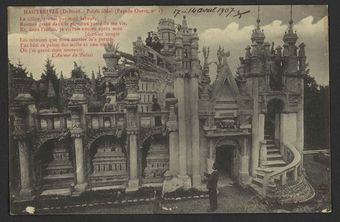 Hauterives (Drôme). - Palais idéal (Façade Ouest, n°1)