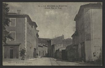La Bégude-de-Mazenc Grande Rue (2e Vue)