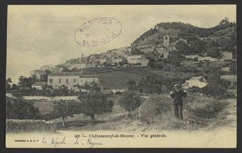 Châteauneuf-de-Mazenc - Vue générale