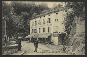 Dauphiné, le Vercors - Les Baraques - Hôtel des Grands Goulets