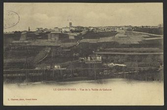 Le Grand-Serre - Vue de la vallée de Galaure