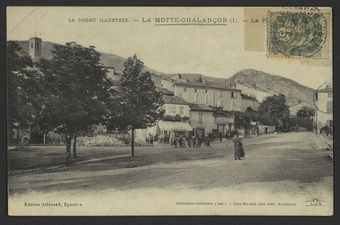 La Motte-Chalançon - La place