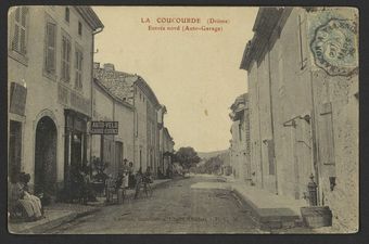 La Coucourde (Drôme) - Entrée Nord (Auto-Garage)