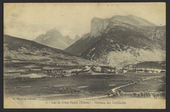 Lus-la-Croix-Haute (Drôme) - Hameau des Corréardes