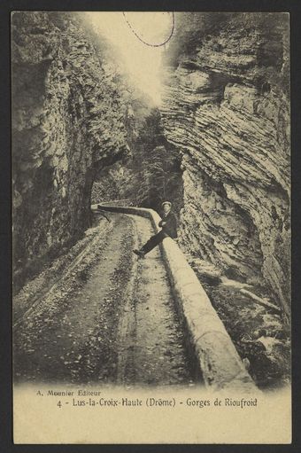 Lus-la-Croix-Haute (Drôme) - Gorge de Rioufroid