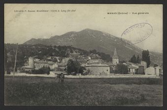 Manas (Drôme) - Vue générale