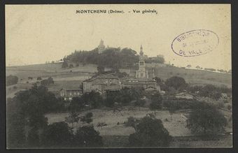 Montchenu (Drôme) - Vue générale