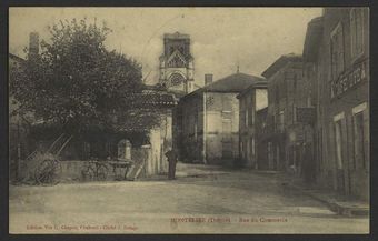 Montélier (Drôme) - Rue du commerce