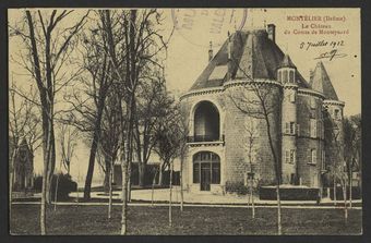 Montélier (Drôme) - Le château du Comte de Monteynard