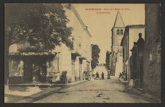 Montmeyran - Place de l'Hôtel de ville et Grand'rue