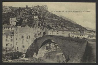 Nyons - Le pont romain (côté ouest)