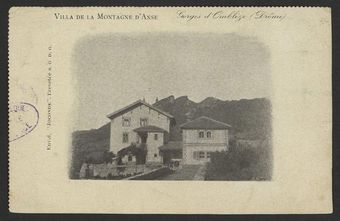 Villa de la Montagne d'Anse - Gorge d'Omblèze (Drôme)