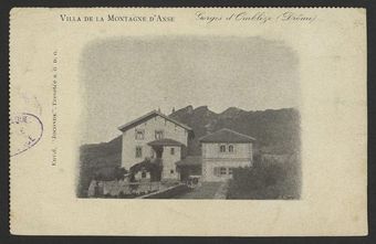 Villa de la Montagne d'Anse - Gorge d'Omblèze (Drôme)