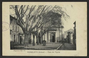 Pierrelatte (Drôme) - Place de l'Eglise