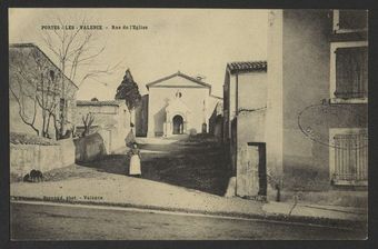 Portes-Les-Valence - Rue de l'église