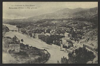 Saillans (Drôme) - Vue générale