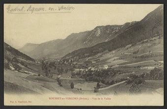 Rousset-en-Vercors (Drôme) - Vue générale