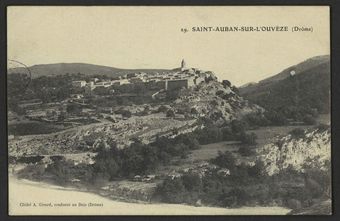 Saint-Auban-sur-l'Ouvèze (Drôme)