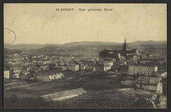 St-Donat - Vue générale Nord