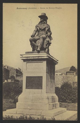 Annonay (Ardèche) - Statue de Boissy-d'Anglas