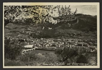 Lamastre - Ardèche vue panoramique