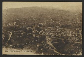 Les Vans (Ardèche) - Vue Générale