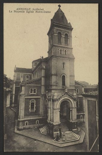 Annonay (Ardèche) La Nouvelle Eglise Notre-Dame