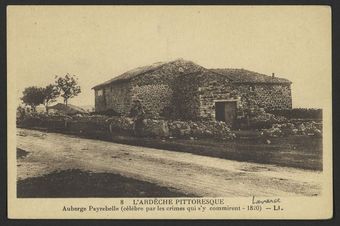 Auberge Peyrebelle (célèbre par les crimes qui s'y commirent - 1820)