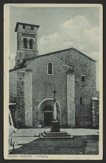 Ruoms (Ardèche) - L'Eglise