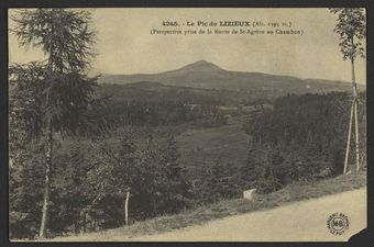 Le Pic de Lizieux (Alt. 1395 m.)