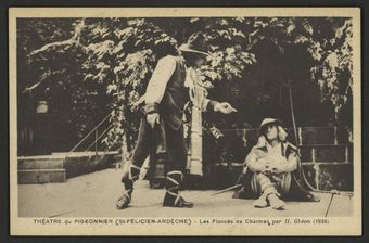 Théâtre du Pigeonnier (St-Félicien-Ardèche) - Les Fiancés de Charmes par H. Ghéon (1936)