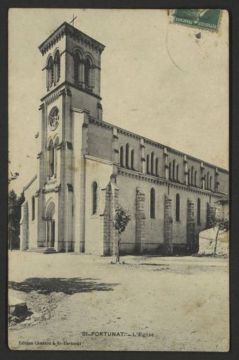 St-Fortunat. - L'Eglise