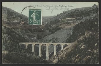 Chemin de Fer du Haut-Vivarais - Le Viaduc du Bonpas