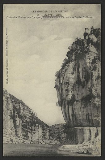 Les Gorges de l'Ardèche - Castel Vieil