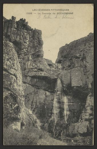 La cascade de Rochebonne