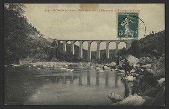 Le Viaduc de Duzon - Belle excursion à 5 kilomètres de tournon-sur-Rhône