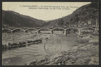 Vals-les-Bains - Le Pont de Labegude Vals sur l'Ardèche