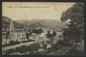 Vals-les-Bains, Eglise et Vallée de la Volane