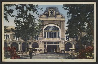 Vals-le-Bains (Ardèche) Le Nouvau Casino - La Façade