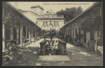 Ardèche - Vals-les-Bains, Etablissement Thermal