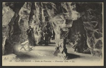 Vals-les-Bains. - Grotte des Vivaraises