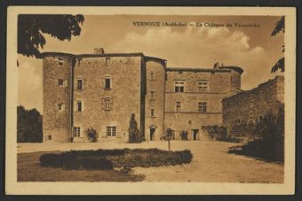 Vernoux (Ardèche) - Le Château de Vaussèche