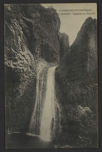 Burzet - Cascade du Ray-Pic