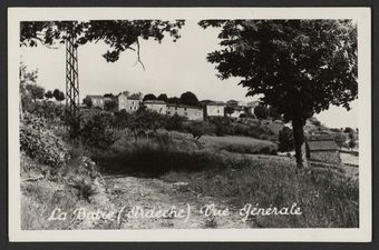 La Batie (Ardèche) Vue générale