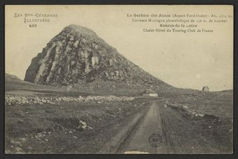 Le Gerbier des Joncs (Aspect Nord-Ouest) - Alt. 1554 m.