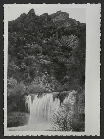 Cascade de la Vernaison à Sainte-Eulalie en Royan