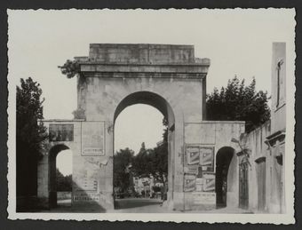 La porte de Montélimar  entrée nord